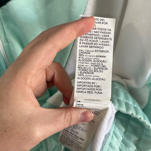 Puma Womens Sporty XTG Color Black Zip Up Track Jacket XL - Picture 9 of 12